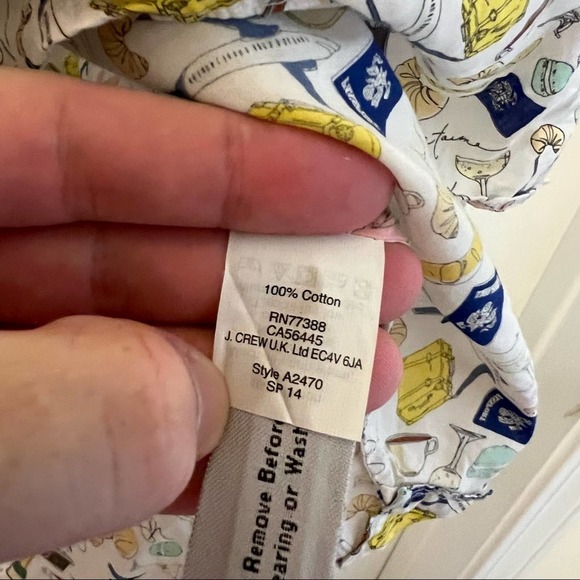 J. Crew Multicolor Patterned Blouse - Picture 5 of 5